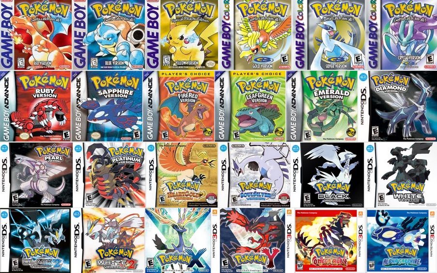 Pokemon main series games playing order: Begineers Guide (Legends: Arceus included!)