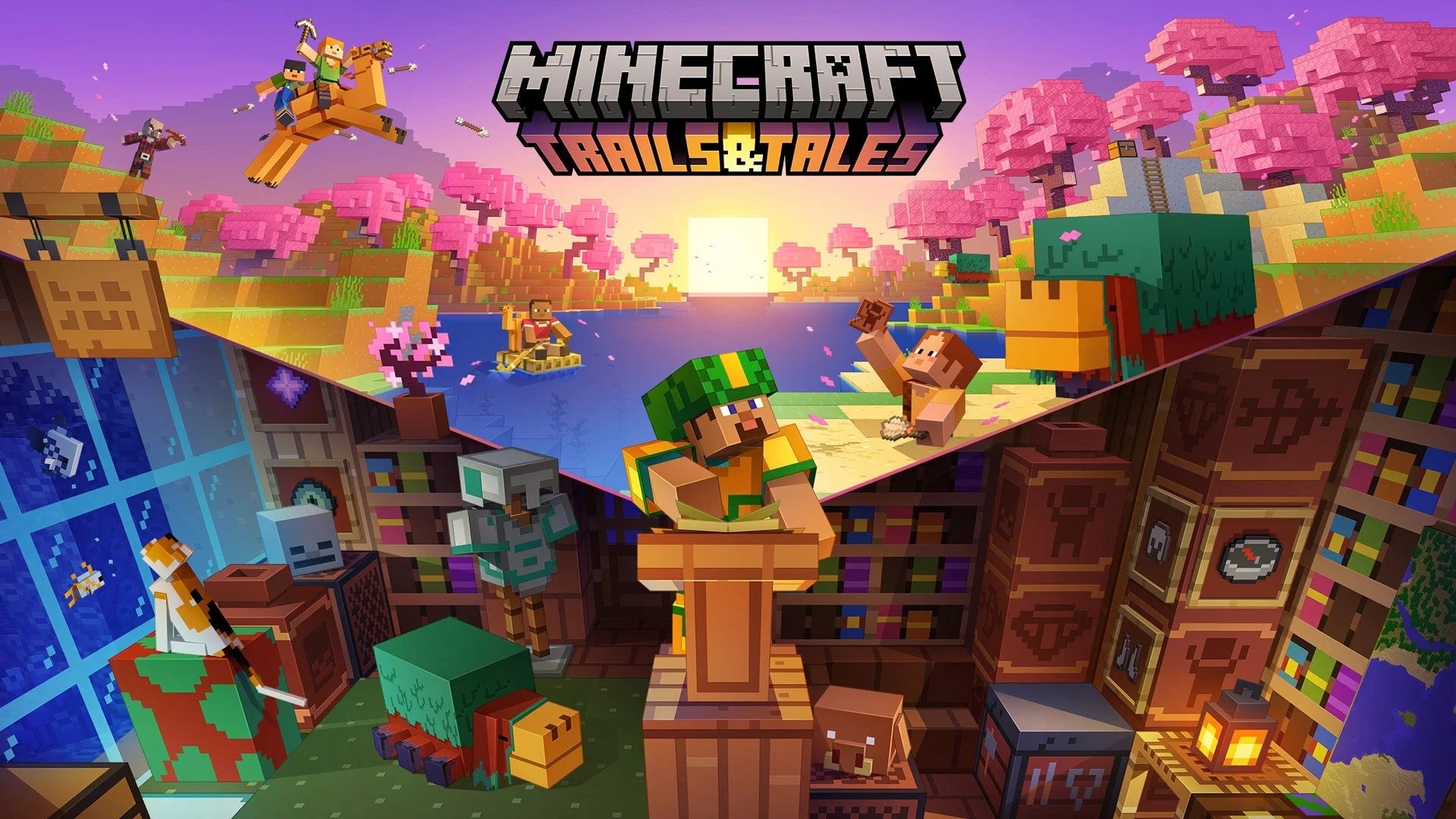 Everything new in Minecraft 1.20 Trails and Tales update!