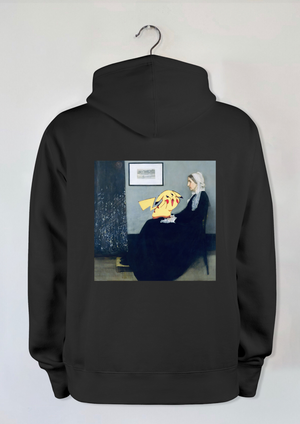 Whistler's Mother x Pikachu (back only)
