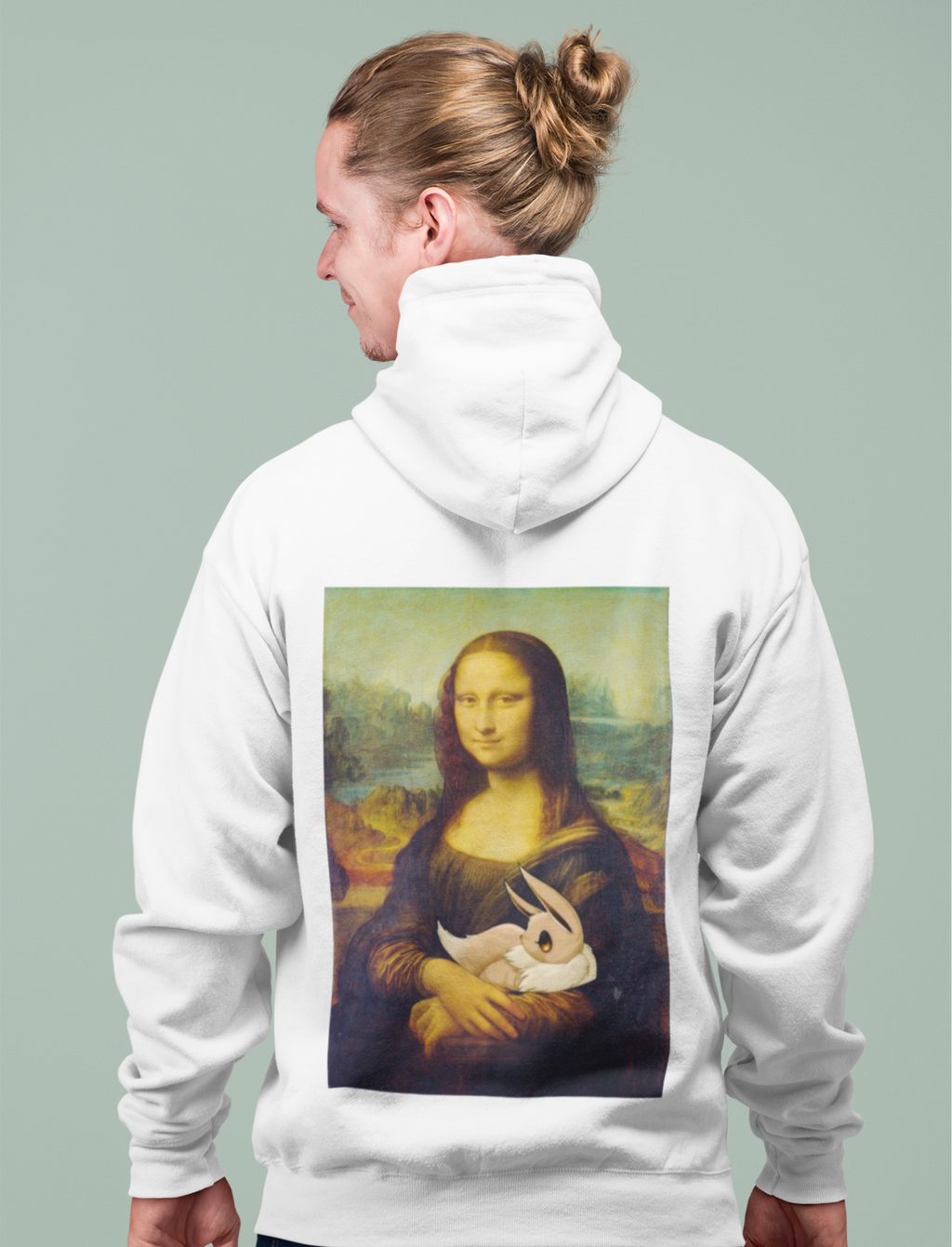 Mona Lisa, La Joconde x Eevee (only back)
